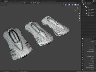 Simplistic Flying Vehicle 15 FREE SAMPLE Free low-poly 3D model