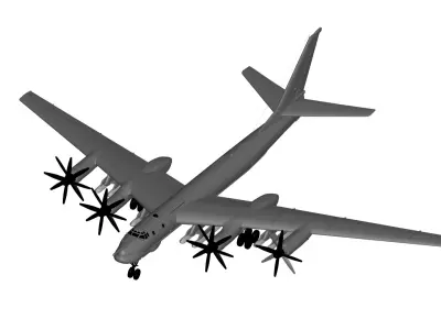 Tupolev Tu-95 3D model