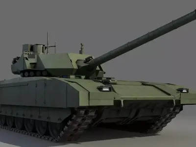 T-14 ARMATA 3D model