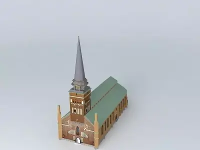 Church in Vasteras Free 3D model