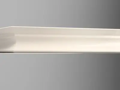 molding f ceiling light with shade Free 3D model