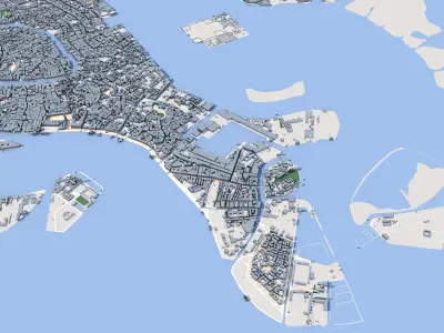 Venice City Italy 3D model