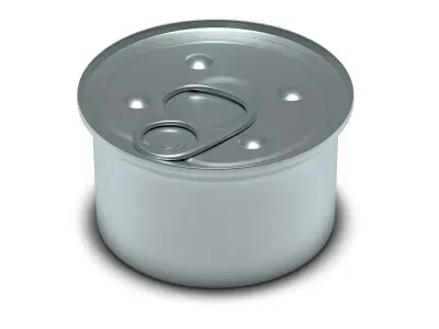 Small Food Can 3D model