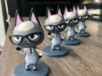 cat Free file Free 3D model