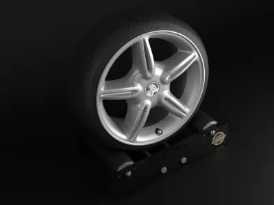 Holden VS SS Low-poly 3D model