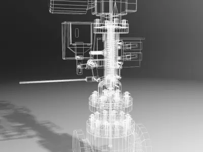 Industrial Gimpel Valve 3D model