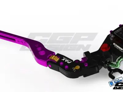 PINKI right brake leverdesigned by paX Free 3D model