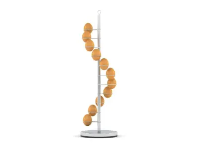Egg on a holder 3D model