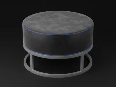 Ottoman Free 3D model