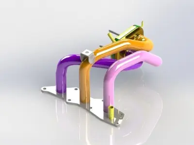 Intake Manifold 1000cc Free 3D model