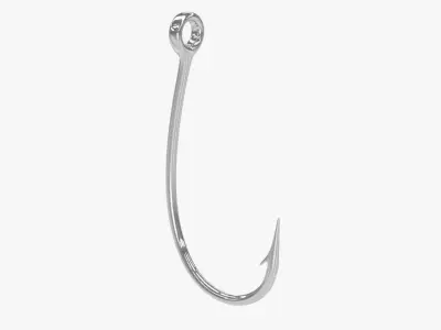 Fishing Hook 1 3D model