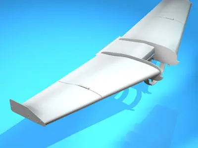 Jetman wings 3D model