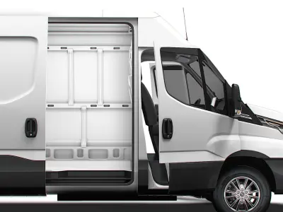 Iveco Daily Van L5H2 HQ Interior 2025 3D model