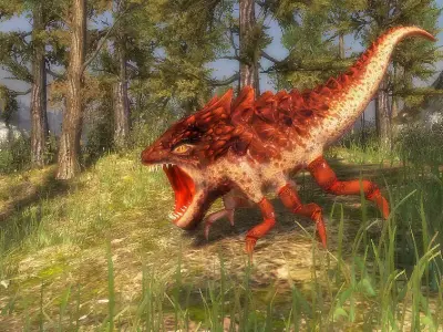 3Dfoin - Dragon Bug Low-poly 3D model