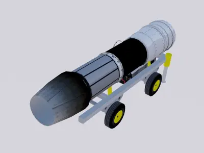 General Electric F414 3D model