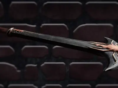 POP02 -Spide Sword - FanModArt Free 3D model