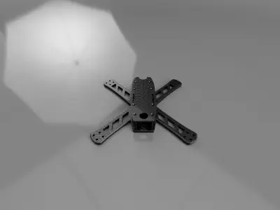 Racing FPV Drone Frame 3D Printing 3D print model