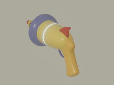 Laser Pistol 3D model