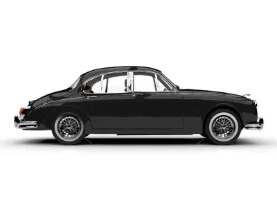  Jaguar MK2 -1962 Free 3D model