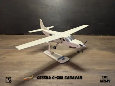 Cessna 208 Caravan 3D print model