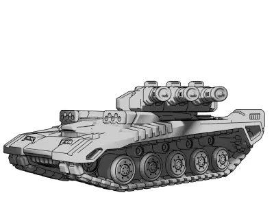 Leopard GT Package Part 1 3D print model