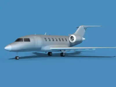 Bombardier CL-604 Challenger V00 3D model