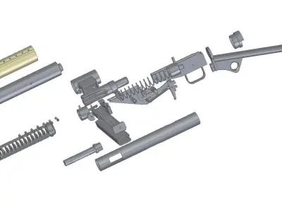 STEN MkII S 3D model