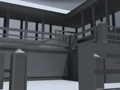 Patria roman amphitheatre Free 3D model