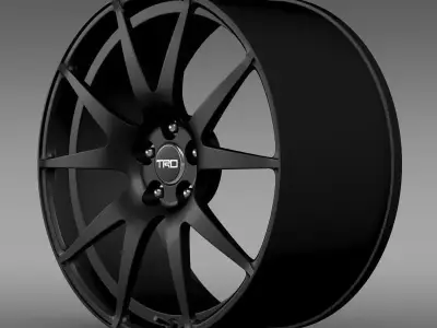 Toyota GT 86 TRD rim 3D model