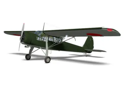 Kokusai Ki76 Stella 3D model