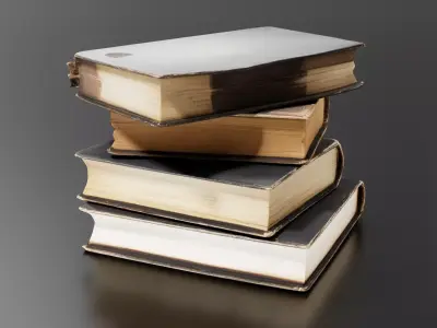 Old Book 01 3D print model