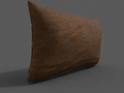 Cushion furniture Low-poly 3D model buy