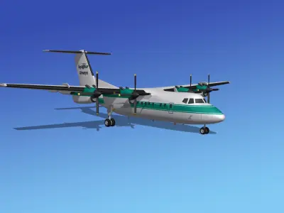 Dehavilland DHC-7 Voyageur Air 1 3D model