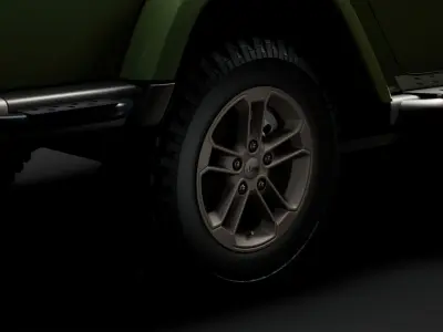 Jeep Gladiator 75th Anniversary 2018 wheel 3D model