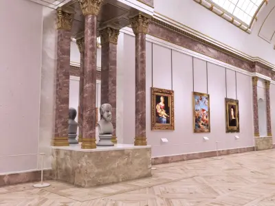 Art Gallery 7 3D model purchase