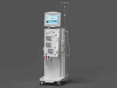 Dialysis Machine 3D model