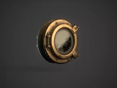 Porthole Low-poly 3D model