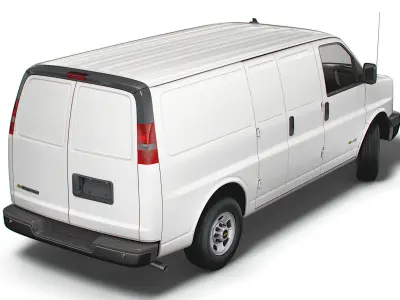 Chevrolet Express Cargo Van 2022 3D model
