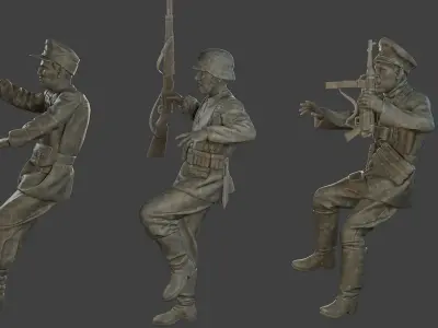 German SS Pack ww2 GSSP1 3D print model