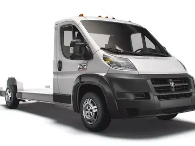 Ram Promaster 3540 L4 platform cab 2019 3D model