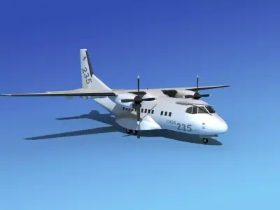 Casa CN-235 CASA 3D model