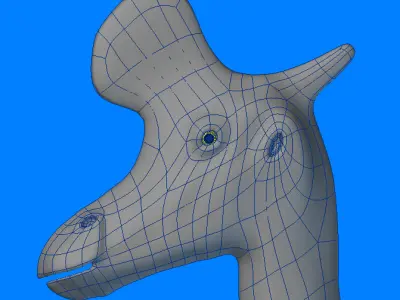 Lambeosaurus Type-1 D 3D model