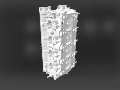 Mitsubishi Lancer Evolution head 3D model