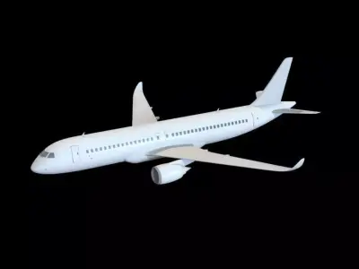 Chinese Trunk Aircraft C919 Free 3D model