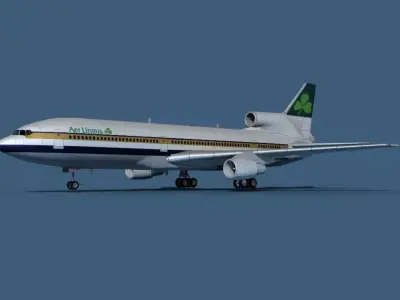 Lockheed L-1011-50 Aer Lingus 2 3D model