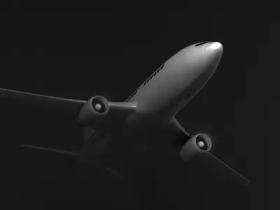 Airplane 3d Model 3D model