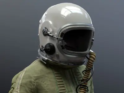 FLIGHT SUIT High altitude Pilot 3D model