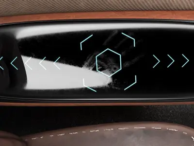 Spaceship sleek futuristic detailed 3D model