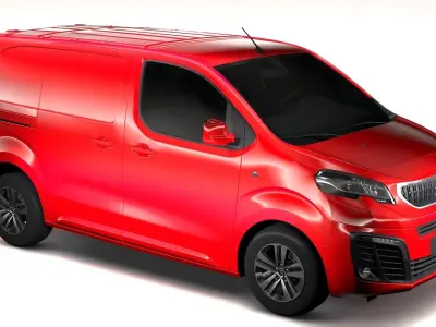 Peugeot Expert L1 2017 3D model