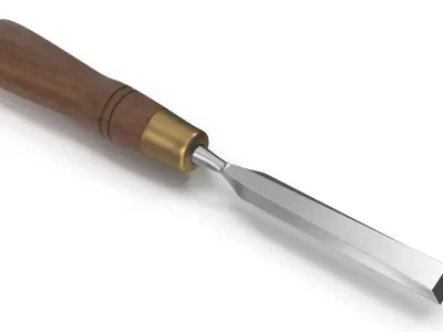 Chisel 3D model purchase